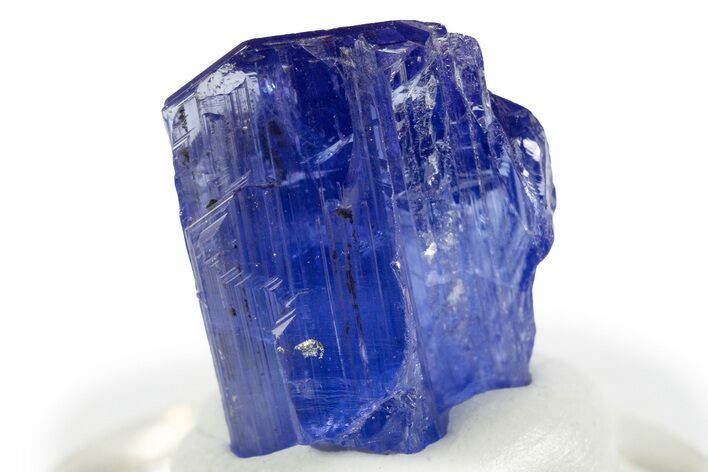 Brilliant Blue-Violet Tanzanite Crystal -Merelani Hills, Tanzania #323699